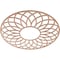 Ekena Millwork Cannes Wood Fretwork Pierced Ceiling Medallion, Cherry, 36"OD x 12 1/4"ID x 1/4"T CMWP36X36X0250CNCH - alternate 2
